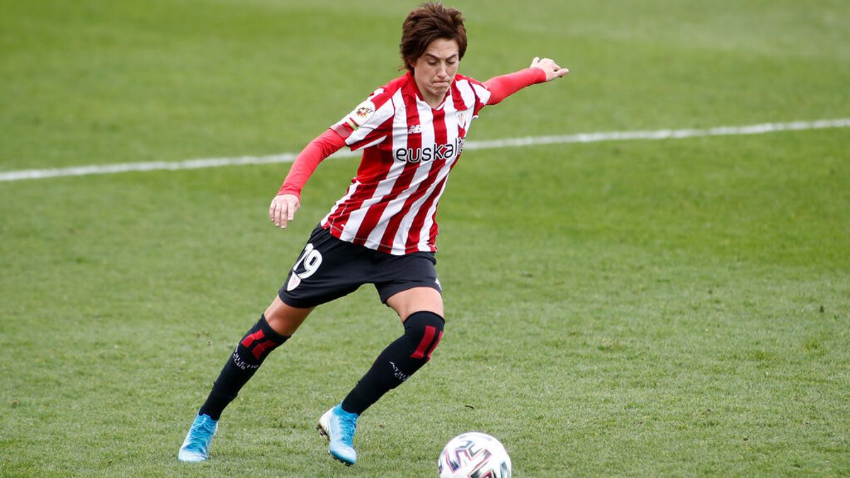 Erika Vázquez durante un partido Erika Vázquez durante un partido