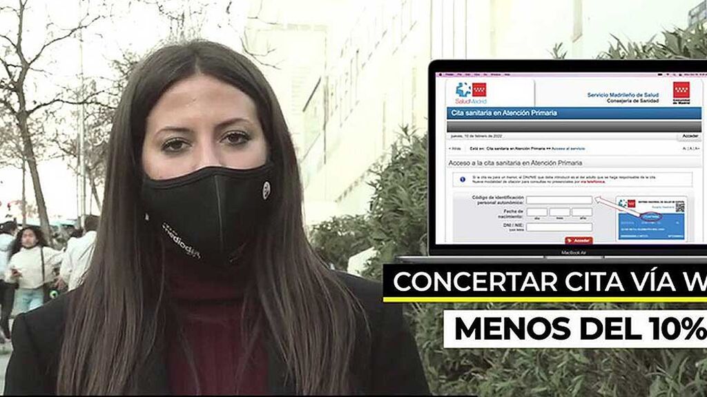 El sistema de citación online de Sanidad, una nueva barrera para los mayores