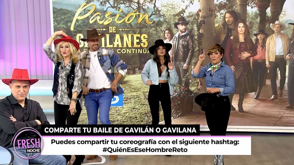 El equipo de 'Ya son las ocho' se anima a bailar al ritmo de 'Pasión de Gavilanes'