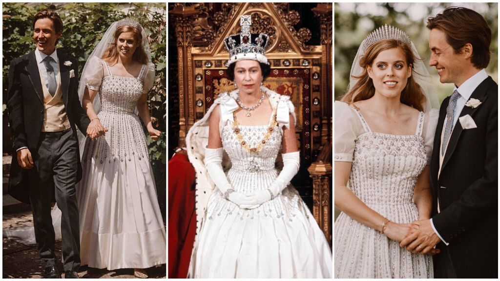 El vestido ya lo había llevado la reina Isabel II.
