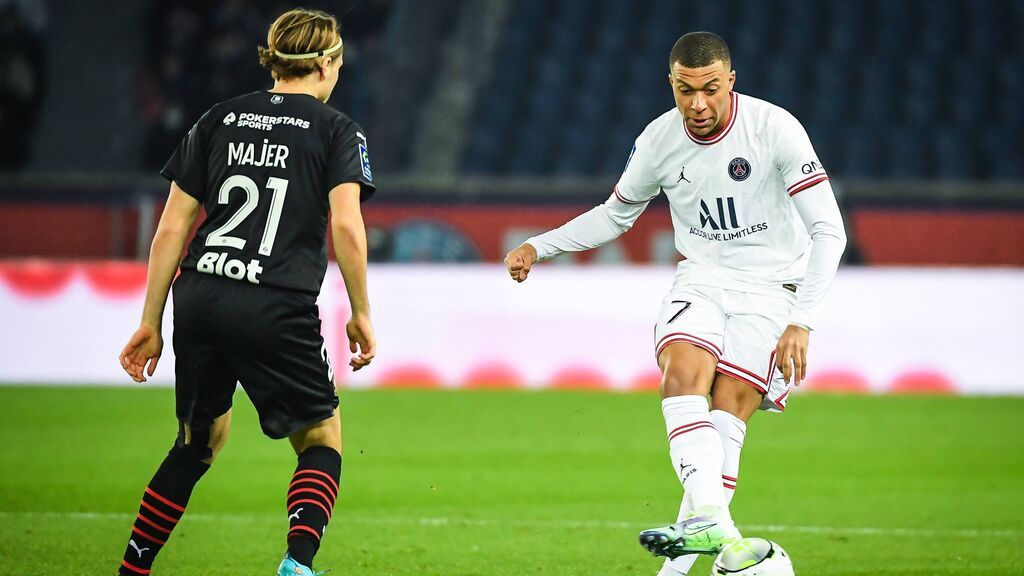 Mbappé pone en pie al Parque de los Príncipes: recurso técnico al alcance de muy pocos