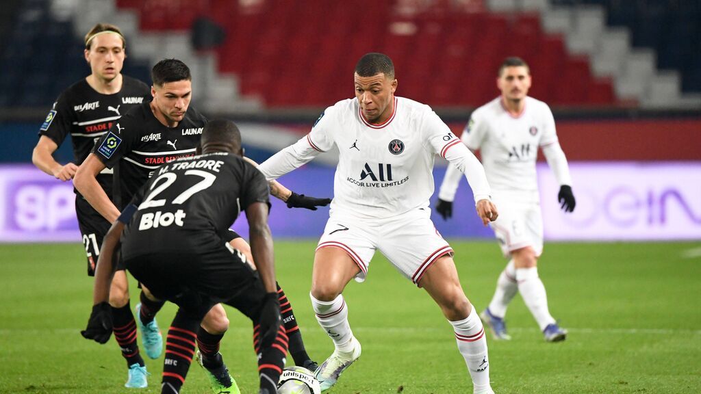 Fuera de juego de Mbappé