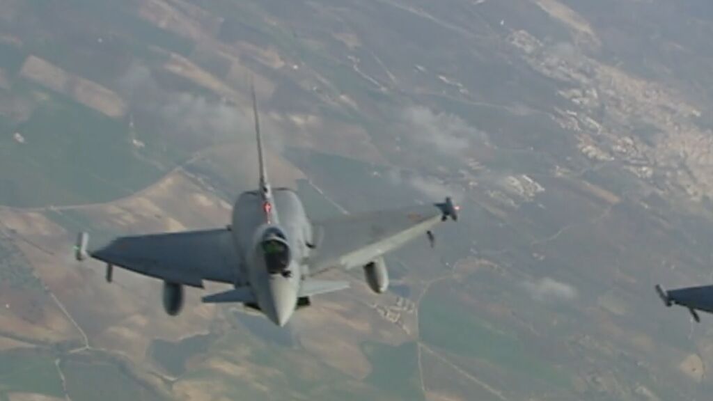 Cuatro aviones de combate españoles harán desde Bulgaria labores de vigilancia en la crisis de Ucrania