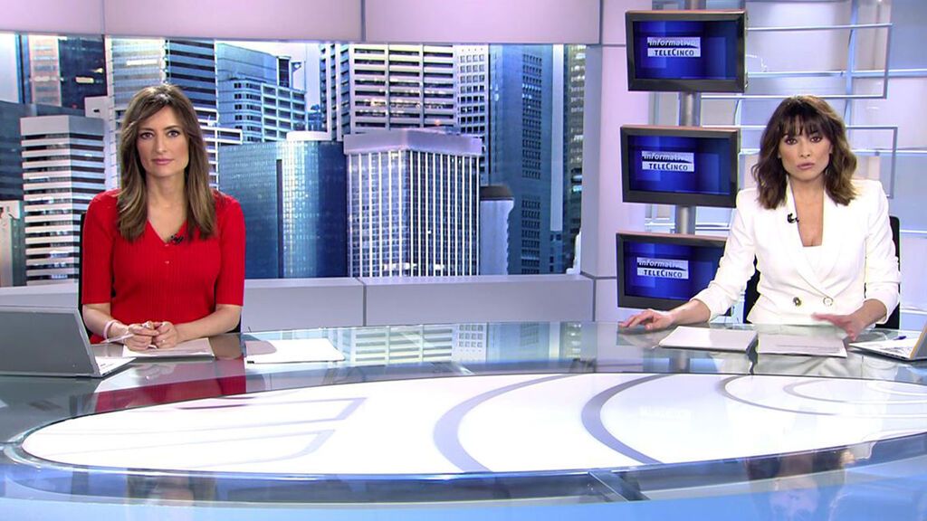 Con Arancha Morales y Leticia Iglesias Informativos Telecinco 2022 Matinal 11/02/2022