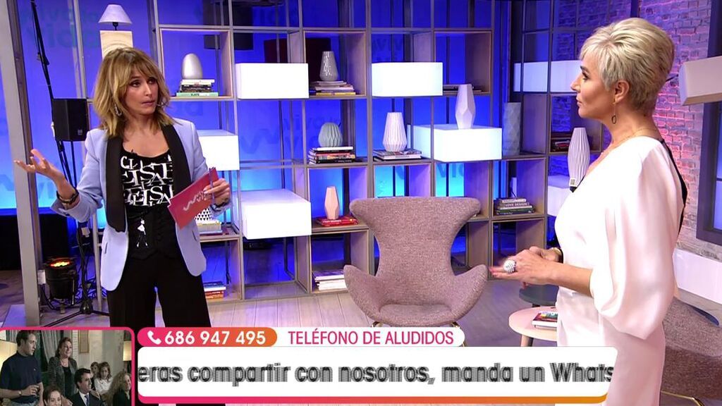 Ana María Aldón habla con Emma García