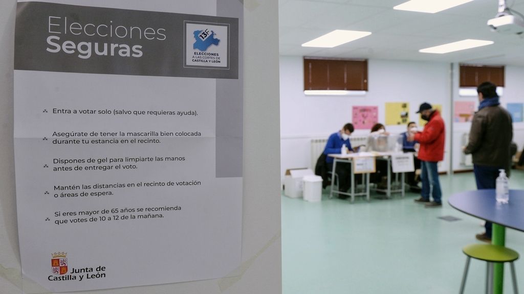 Elecciones autonómicas en Castilla y León: sin incidentes y marcadas por el coronavirus
