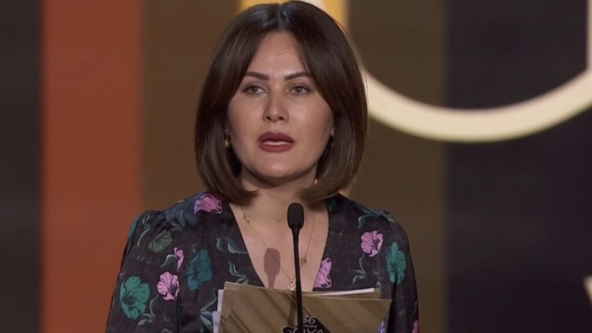 La cineasta y directora de la compañía estatal Afghan Film, Sahraa Karimi La cineasta y directora de la compañía estatal Afghan Film, Sahraa Karimi
