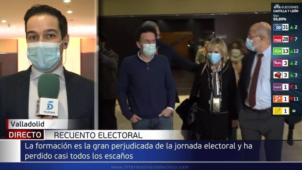 Ciudadanos, el partido más perjudicado en las elecciones de Castilla y León al perder casi todos sus escaños