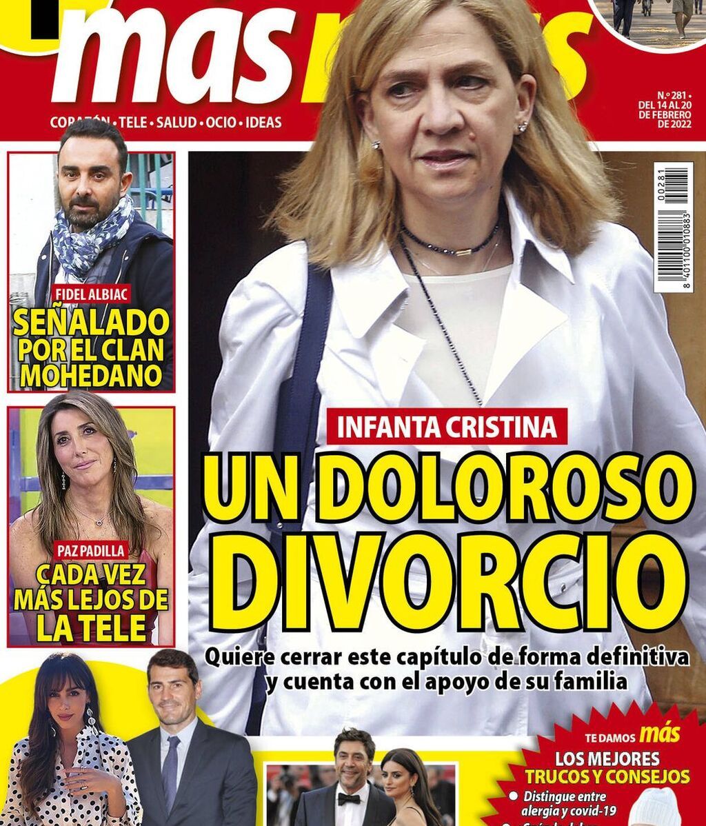 Fidel Albiac, en la portada de una revista del lunes
