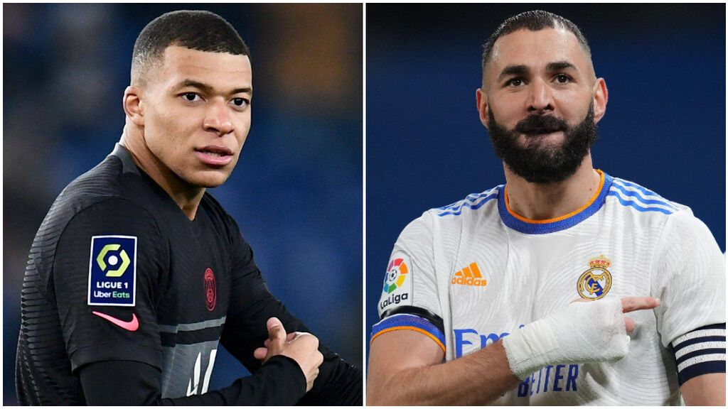 Kylian Mbappé se ve las caras contra el Real Madrid en la Champions.