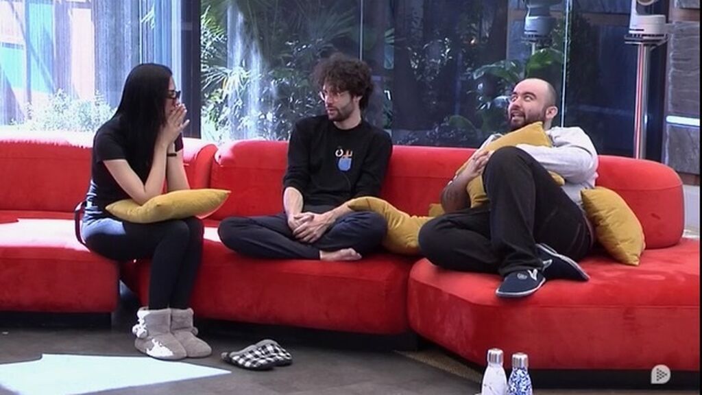 Laila se desahoga con Rafa y Álvaro