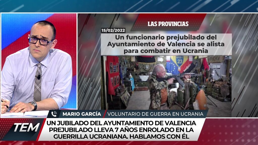 Mario, el jubilado que se alistó para defender Ucrania Todo es mentira 2022 Programa 776