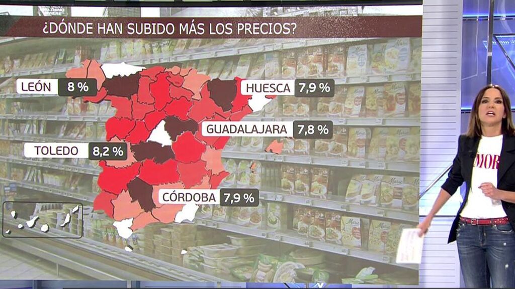 La subida de precios, por barrios: ¿Dónde han subido más?