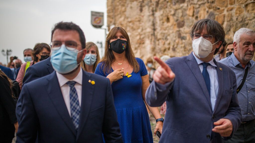 Puigdemont reclama a Aragonès que respete la "estrategia del exilio" y no negocie por él con el Gobierno