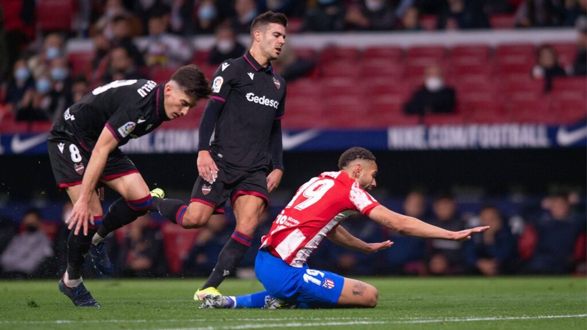 El Levante hurga en la herida del Atlético de Madrid  (0-1)