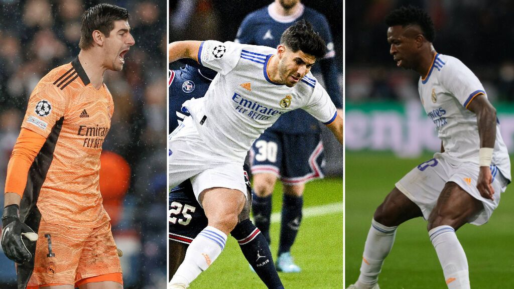 De las nueve paradas de Courtois, a los 24 balones perdidos entre Vinicius y Asensio