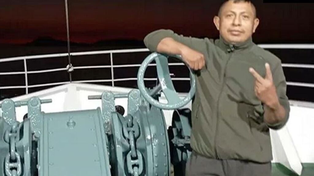 Daniel More, uno de los marineros desaparecidos tras el hundimiento del 'Villa de Pitanxo'