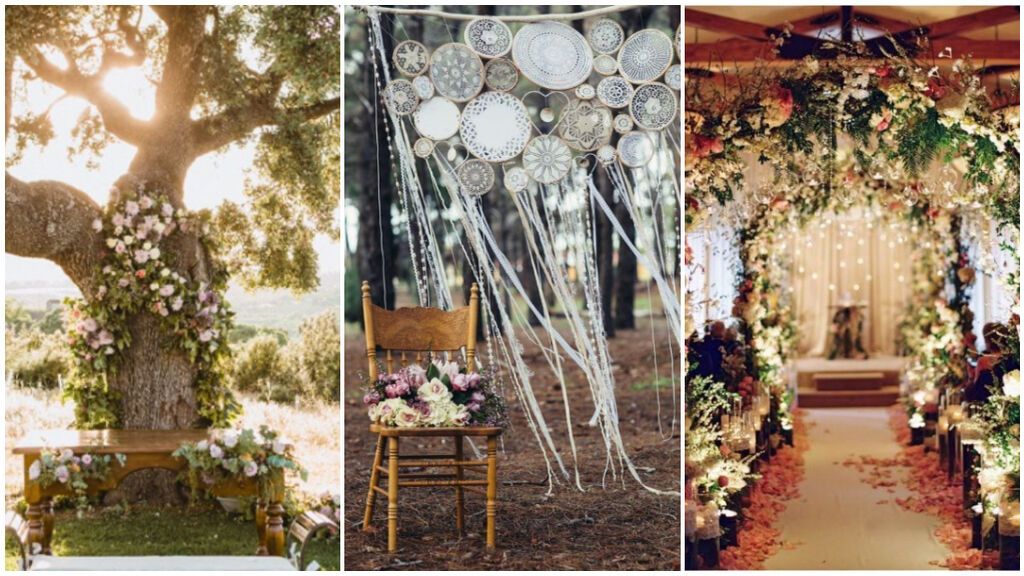 Ideas para decorar la mesa del altar de tu boda civil y proporcionar un toque cálido y romántico a tu enlace.