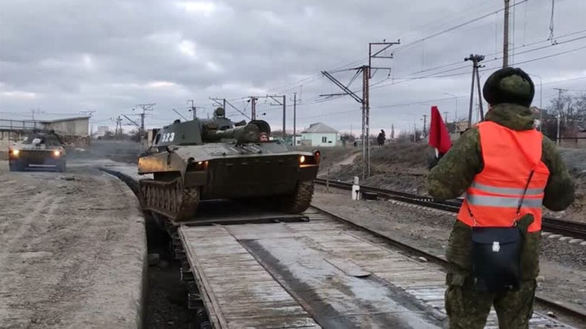 El representante de Rusia ante la UE rechaza una invasión en Ucrania y pide a EE.UU. que presente pruebas El representante de Rusia ante la UE rechaza una invasión en Ucrania y pide a EE.UU. que presente pruebas