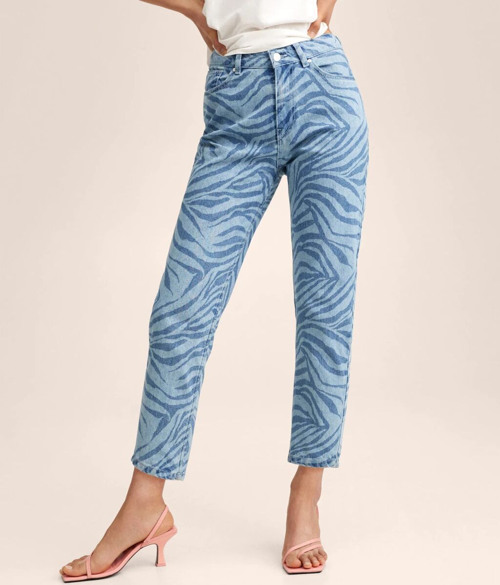 jeans.animal.print.mango