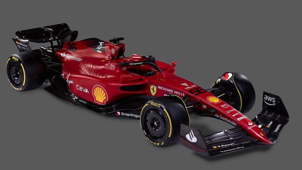 Ferrari presenta el F1-75: el monoplaza con el que Carlos Sainz quiere ser campeón en 2022