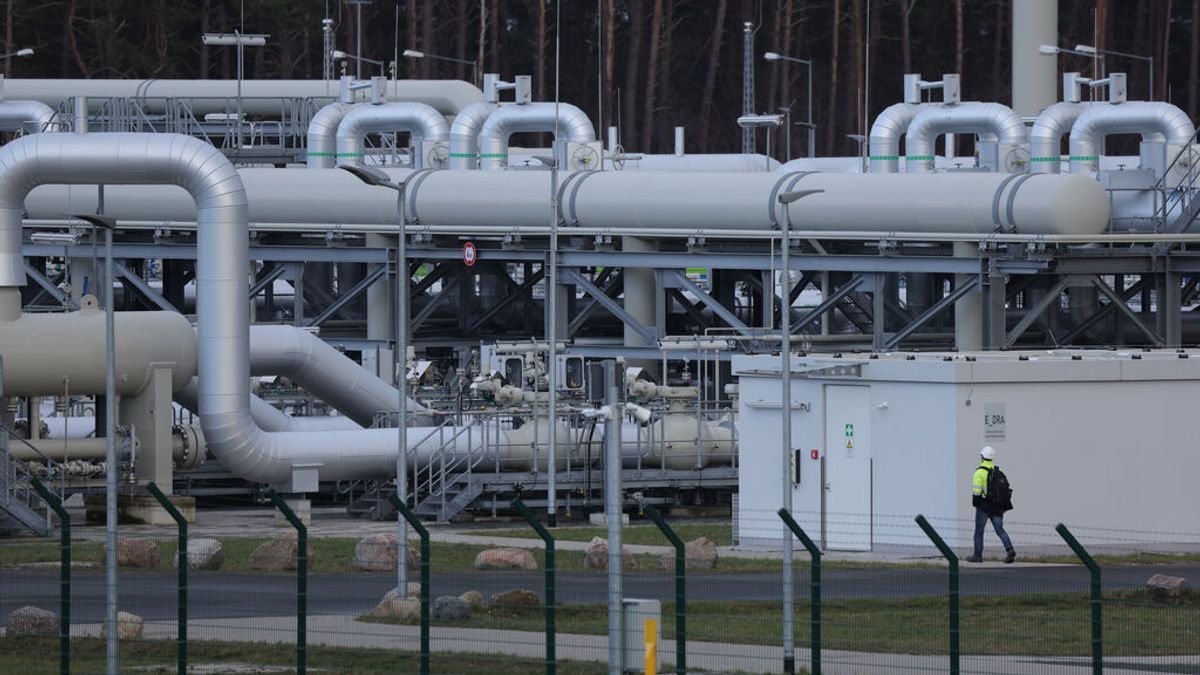 Estación receptora del gasoducto Nord Stream 2 cerca de Lubmin, Alemania Estación receptora del gasoducto Nord Stream 2 cerca de Lubmin, Alemania