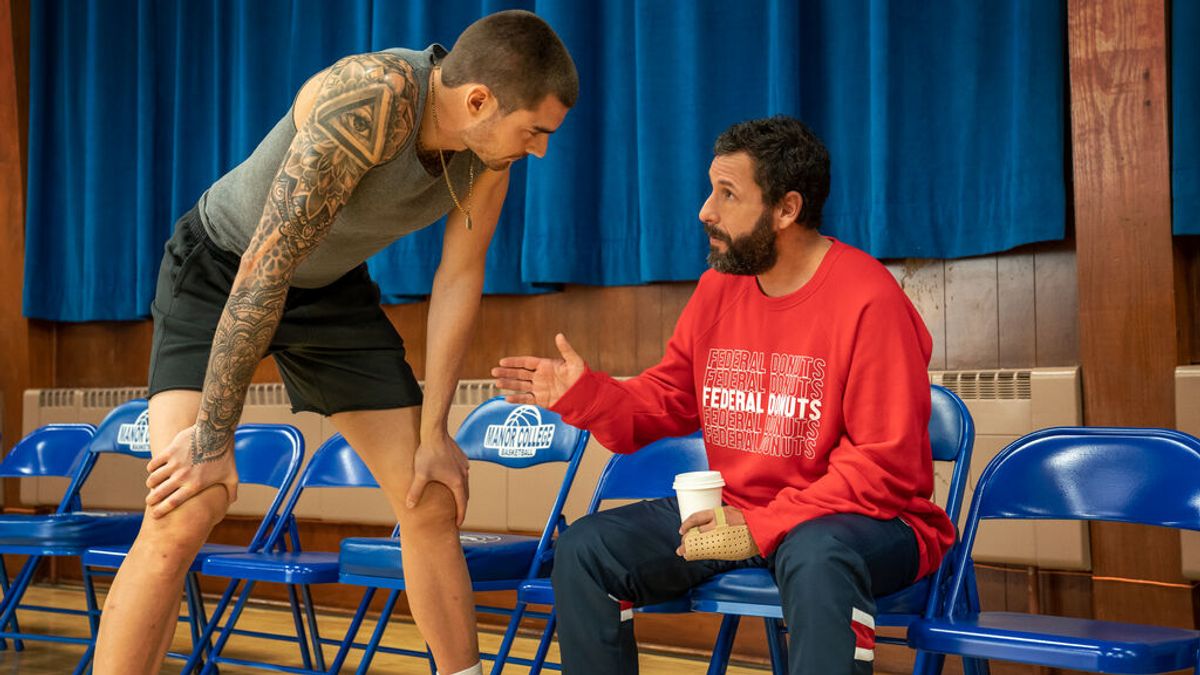 Juancho Hernangómez, protagonista de la nueva película de Netflix de Adam Sandler y LeBron James Juancho Hernangómez, protagonista de la nueva película de Netflix de Adam Sandler y LeBron James