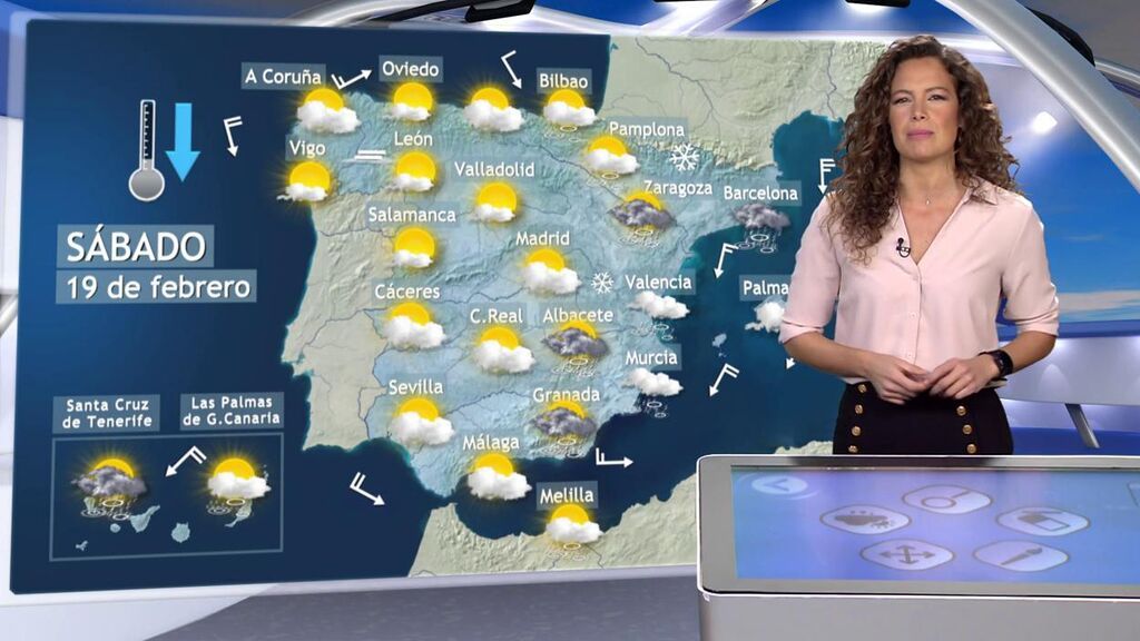 Cambio de tiempo por un frente frío: la previsión para el fin de semana en España