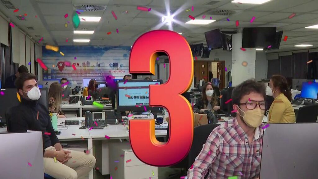 ‘Cuatro al día’ cumple 3 años: “Gracias por acompañarnos”