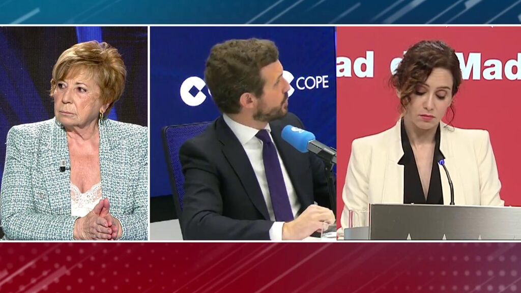 Celia Villalobos arremete contra Pablo Casado: “¿Te lo callas porque estás intentando hacer chantaje a Ayuso?”