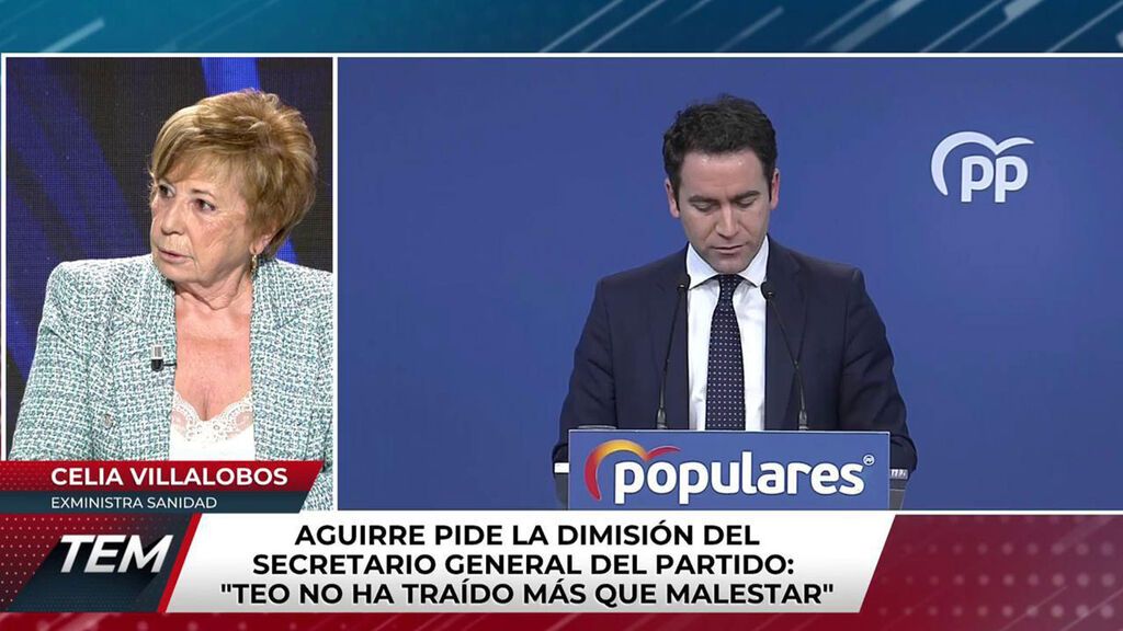 Celia Villalobos pide la dimisión de Teodoro García Egea y Pablo Casado Todo es mentira 2022 Programa 779