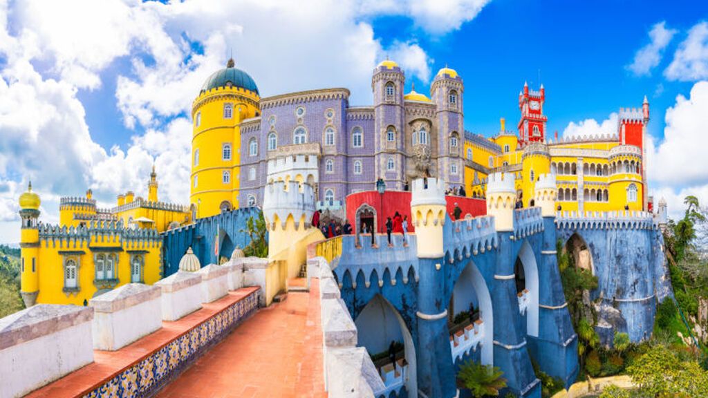 El Palacio da Pena tiene unas impresionantes vistas de Lisboa.