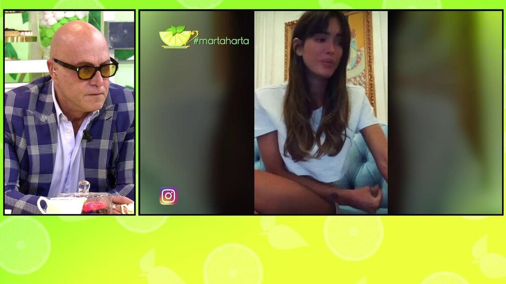 Marta López Álamo se viene abajo por el acaso en las redes sociales