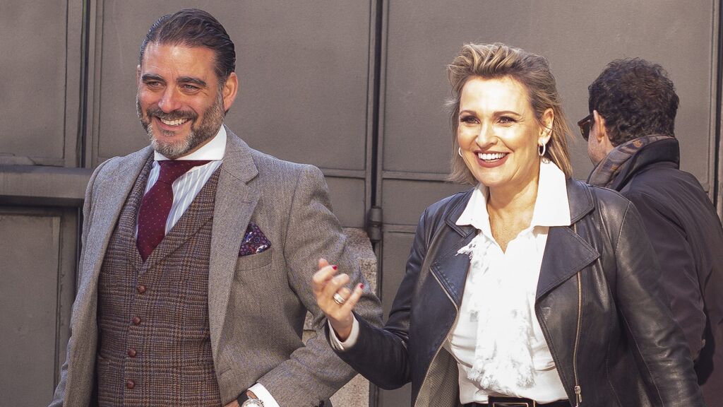 Ainhoa Arteta y Matías Urrea, en una foto de archivo