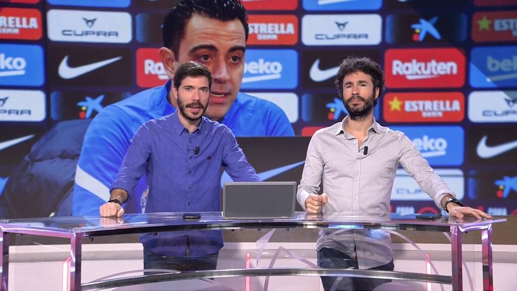 "Se están poniendo de moda las guerras en la sala de prensa y Xavi no para de hacer amigos"