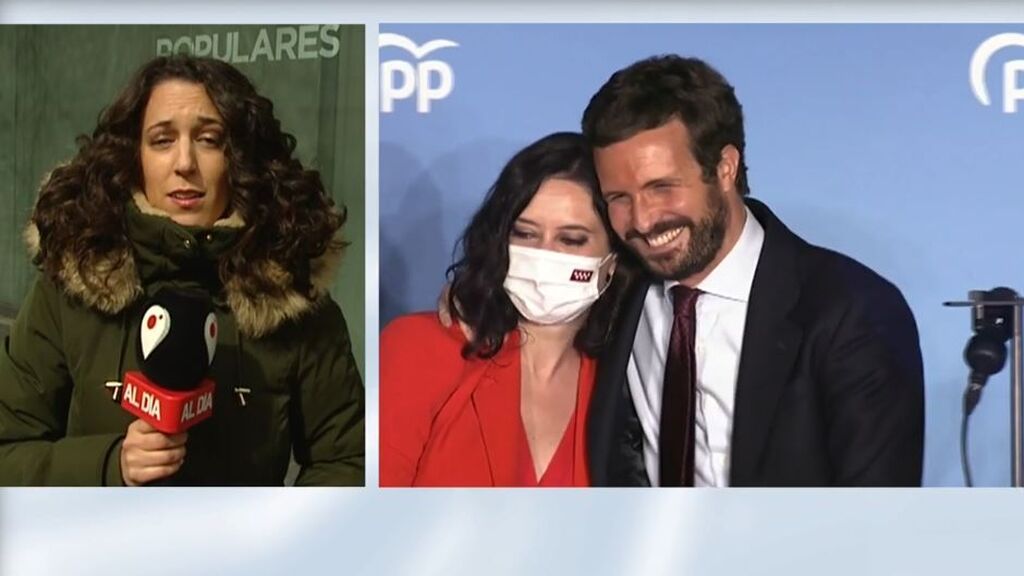 Pablo Casado e Isabel Díaz Ayuso se reunieron el viernes en Génova en plena crisis del PP