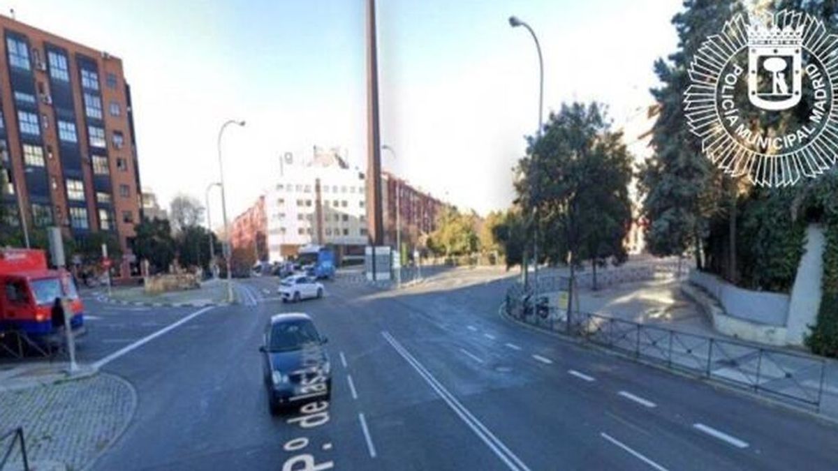 La Policía Municipal de Madrid pide colaboración para localizar a una furgoneta que atropelló a un ciclista