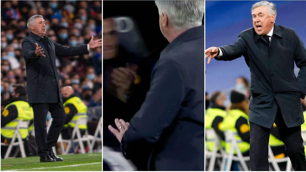 De la contención al alivio: Ancelotti pasó por todos los estados en el banquillo