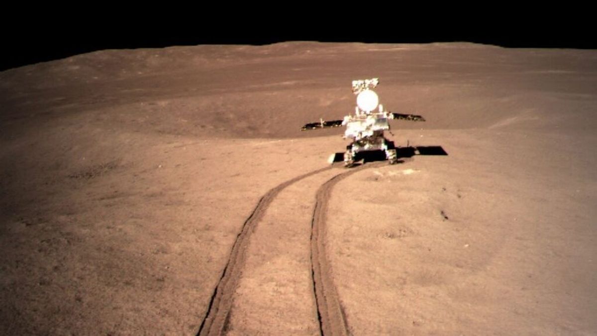 El rover de China encuentra vidrios de impacto en la cara oculta de Luna