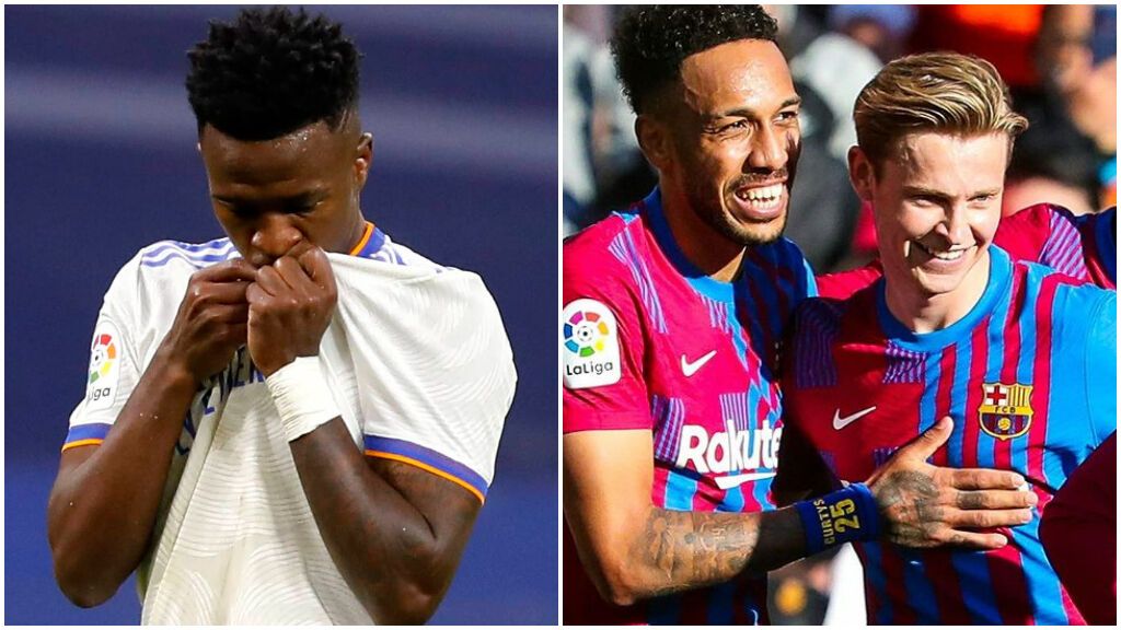 Vinicius y De Jong marcaron dos golazos con Real Madrid y Barcelona.