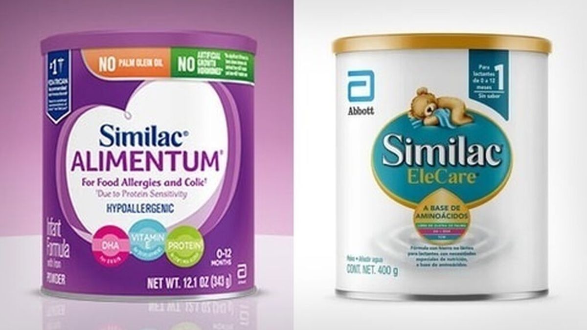Consumo retira varios lotes de dos leches infantiles especiales por posible presencia de salmonella Consumo retira varios lotes de dos leches infantiles especiales por posible presencia de salmonella