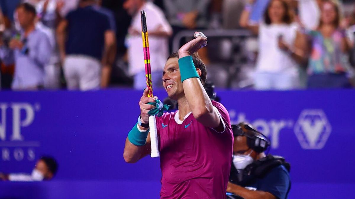 Rafa Nadal comienza firme su andadura en el torneo de Acapulco Rafa Nadal comienza firme su andadura en el torneo de Acapulco