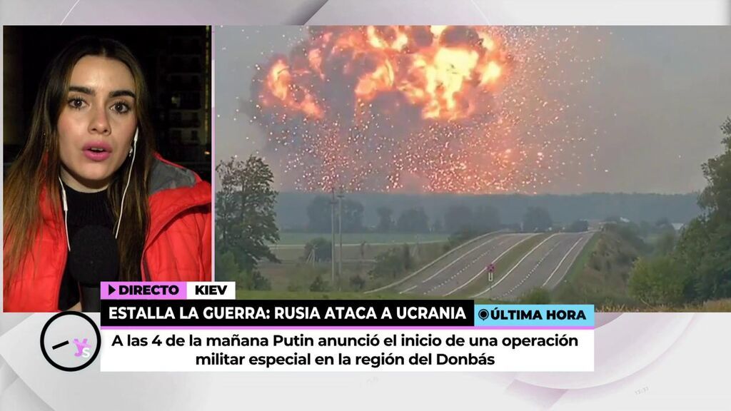 Sol Macaluso, periodista en Ucrania, tras el bombardeo sufrido en directo: "Hemos decidido seguir aquí trabajando"