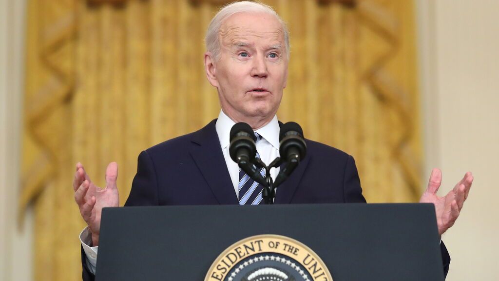 Joe Biden, sobre Vladimir Putin y la guerra en Ucrania: "Quiere restablecer la antigua Unión Soviética"