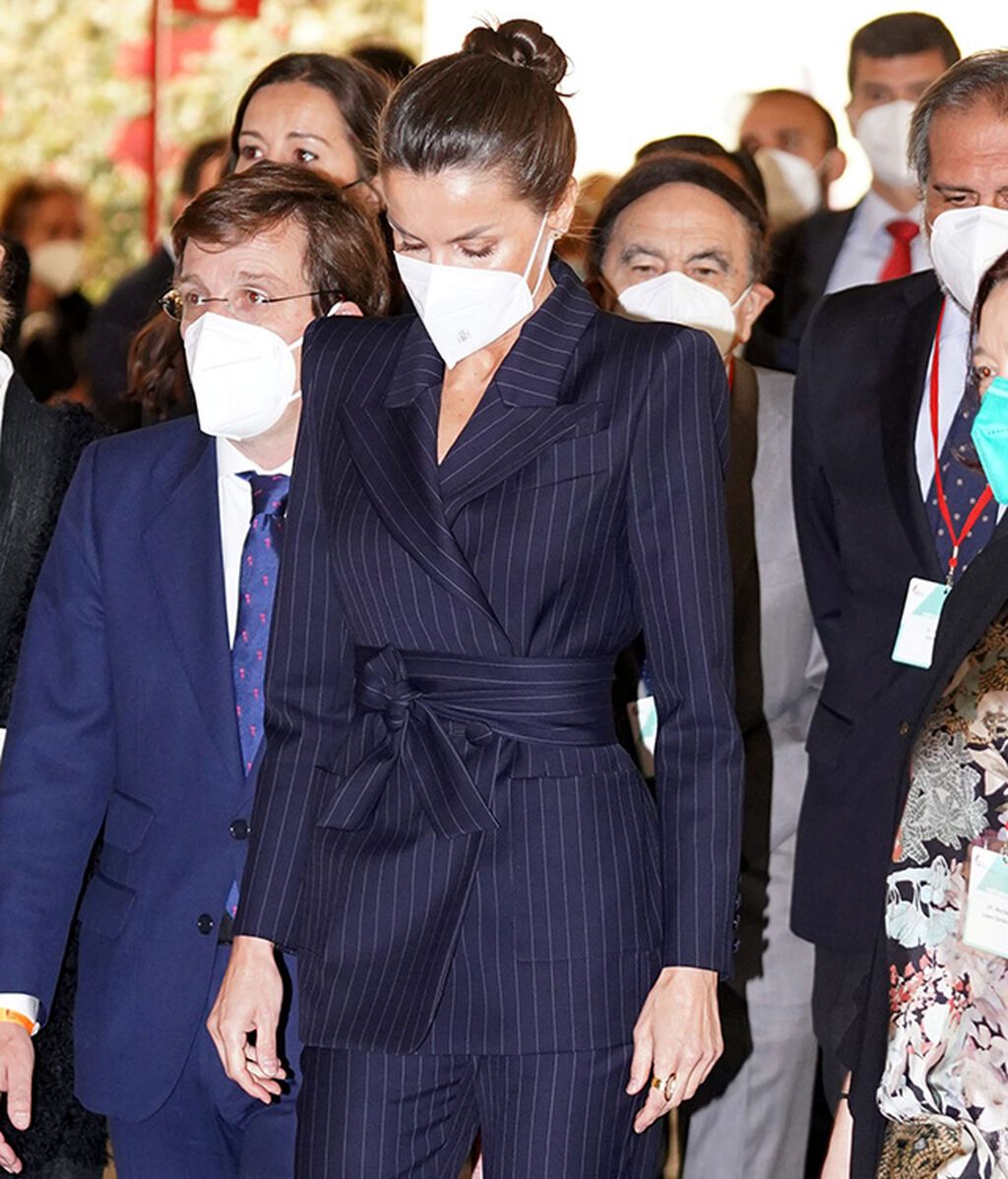 Detalle de la chaqueta de Letizia