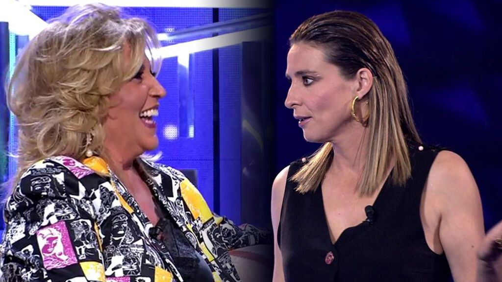 La reflexión de Sandra Barneda sobre el tonteo de Rafa y Carmen hace estallar de risa a Lydia Lozano