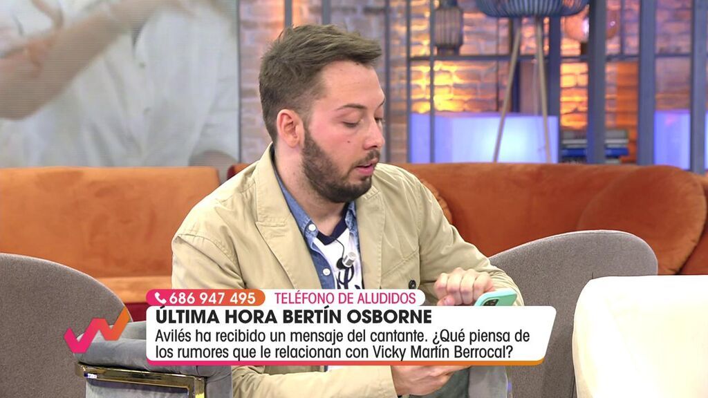 Bertín habla claro: ¿es pareja de Vicky Martín Berrocal?