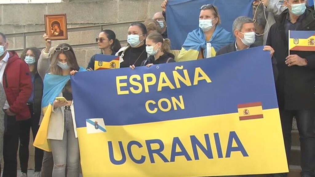 Asociaciones de ucranianos convocan manifestaciones en toda España contra la invasión rusa