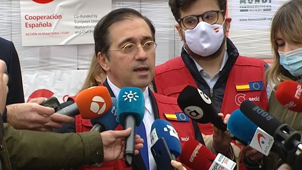 España enviará 20 toneladas de ayuda humanitaria a Ucrania por valor de más de 150.000 euros
