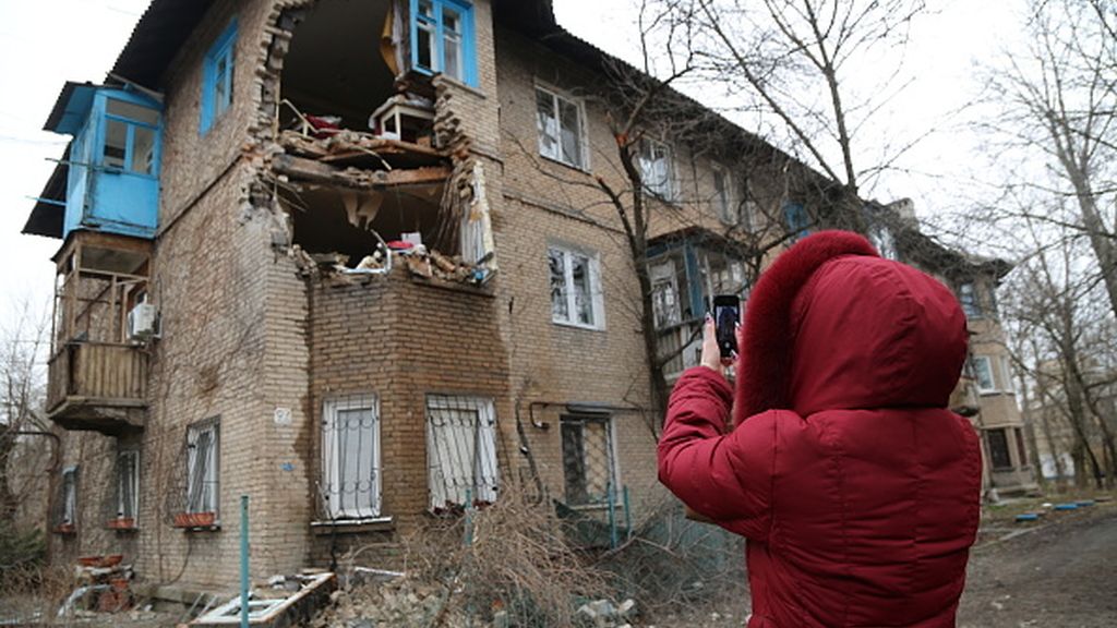 La cuarta jornada de guerra en Ucrania EN IMÁGENES